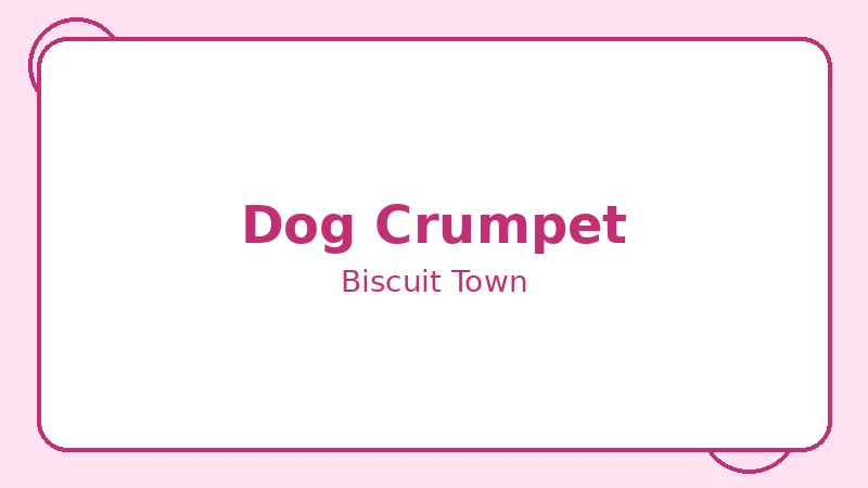 Крампет Dog Crumpet — Biscuit Town