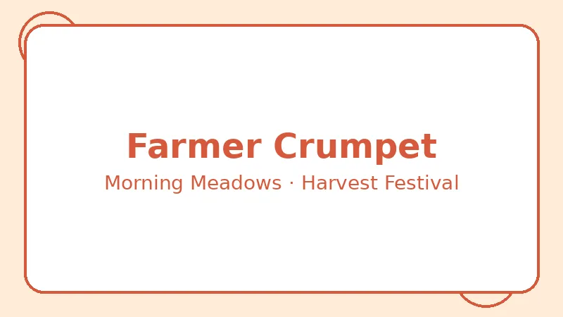 Крампет Farmer Crumpet — Morning Meadows