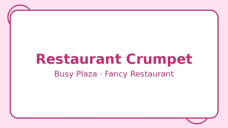 Крампет Restaurant Crumpet — Busy Plaza
