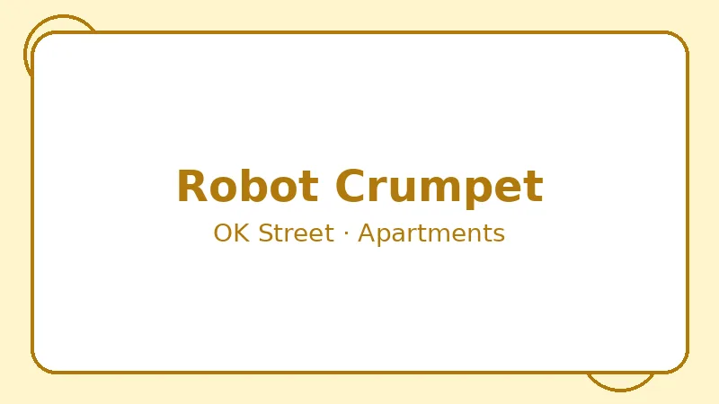 Крампет Robot Crumpet — OK Street